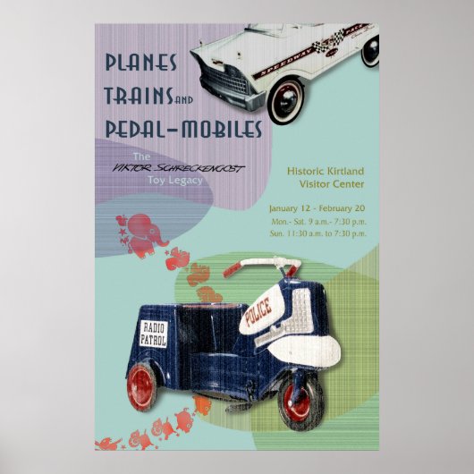 Viktor Schreckengost Speelgoed Poster Show (Voorkant)