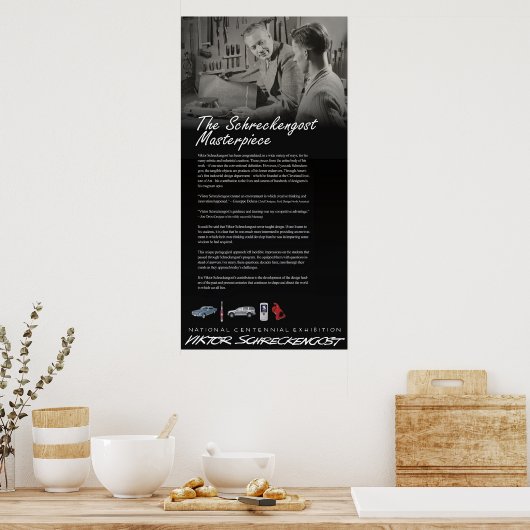 Viktor Schreckengost Student Legacy Poster (Keuken)