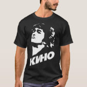 Viktor Tsoi (Виктор Цой) - Kino Classic T-Shirt (Voorkant)