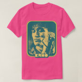 Viktor Tsoi KINO Retro Fan Ontwerp T-shirt (Design voorkant)