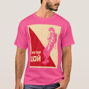 Viktor Tsoi Rusland Muzikant Klassieke Concert Zan T-shirt