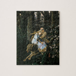Viktor Vasnetsov - Ivan Tsarevich Riding Gray Wolf Legpuzzel