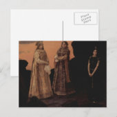 Viktor Vasnetsov- Three Tsarevnas of Kingdom Briefkaart (Voorkant / Achterkant)
