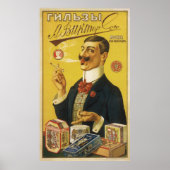 Viktorsons Cigarette Papers -  Adverteren Poster (Voorkant)
