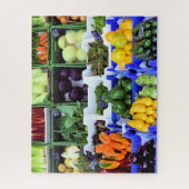 Viktualienmarkt Munchen Duitsland - 16x20 - 520 st Legpuzzel (Verticaal)