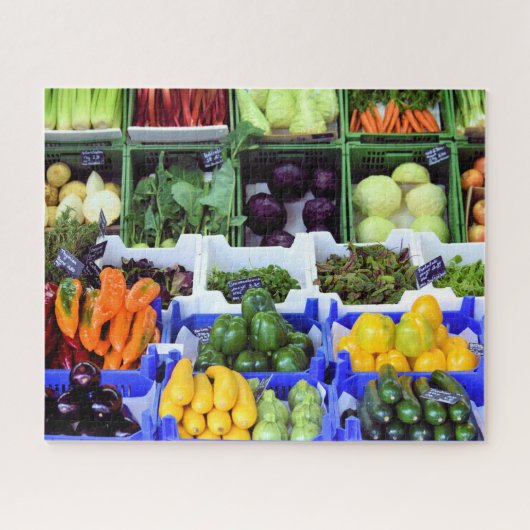 Viktualienmarkt Munchen Duitsland - 16x20 - 520 st Legpuzzel (Horizontaal)