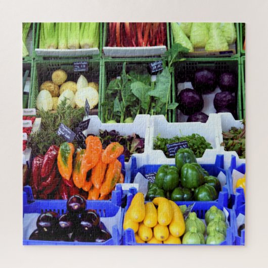 Viktualienmarkt Munchen Duitsland - 20x20 - 676 st Legpuzzel (Verticaal)