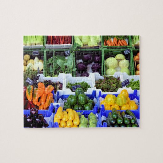 Viktualienmarkt Munchen Duitsland - 8 x 10 - 110 s Legpuzzel (Horizontaal)