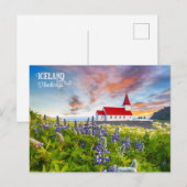 Vikurkirkja, IJsland Briefkaart (Voorkant / Achterkant)