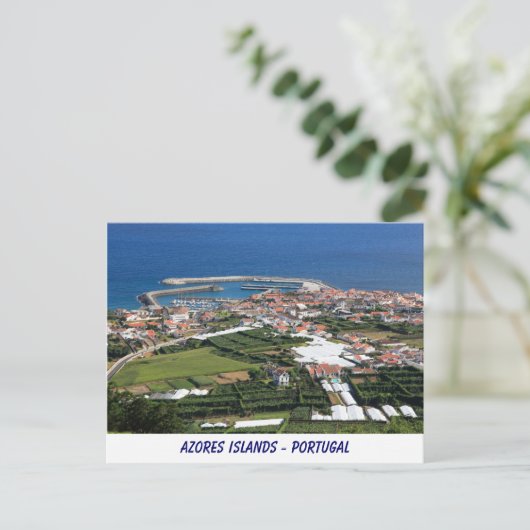 Vila Franca do Campo Briefkaart (Staand voorkant)