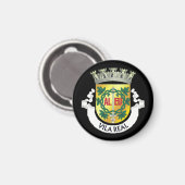 Vila Real wapen, Portugal Magneet (Voorkant / Achterkant)