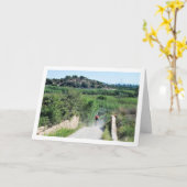 Vilamarxant Landschap, Valencia, Spanje, Spaans Kaart (Gele Bloem)