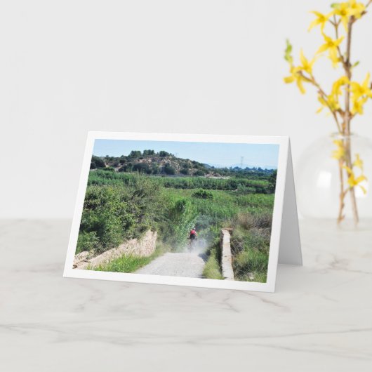 Vilamarxant Landschap, Valencia, Spanje, Spaans Kaart (Gele Bloem)