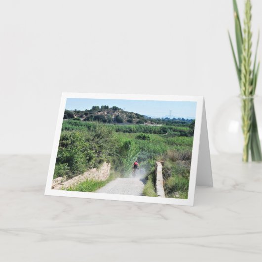 Vilamarxant Landschap, Valencia, Spanje, Spaans Kaart (Voorkant)