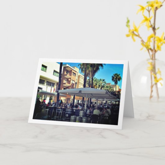 Vilamarxant Plaza, Valencia, Spanje, Spanje Kaart (Gele Bloem)