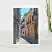 Vilamarxant Street Portret, Valencia, Spaans Kaart (Voorkant)