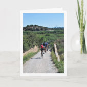 Vilamarxant Wielrenner Portret, Valencia, Spaans Kaart (Voorkant)