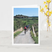 Vilamarxant Wielrenner Portret, Valencia, Spaans Kaart (Gele Bloem)