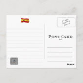 VILAN LIGHTHOUSE, SPANJE BRIEFKAART (Achterkant)