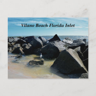 Vilano Beach, Florida inham Feestdagenkaart