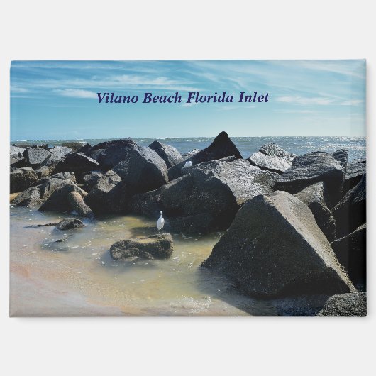 Vilano Beach, Florida inham Magneet (Voorkant)