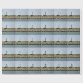 Vilano-Uitzicht van St. Aug. Vuurthousewerkpapier Cadeaupapier (Vlak)