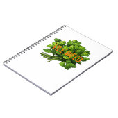 Vile Weed - grappige anti-koriander Notitieboek (Linkerzijde)