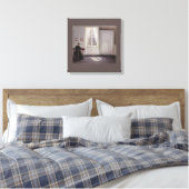 Vilhelm Hammershøi CC0280 (30 op 76,2 cm) Canvas Afdruk (Insitu (Slaapkamer))