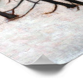 Vilhelm Hammershøi Søndermarken Park in de winter Poster (Hoek)