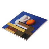 Vilhelm Lundstrom's Moderne Schilderkunst, Tegeltje (Zijkant)