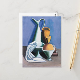 Vilhelm Lundstrom's schilderij met gietkan Briefkaart