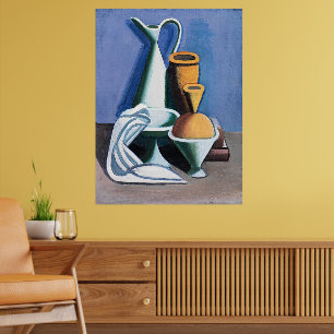 Vilhelm Lundstrom's schilderij met gietkan Poster