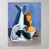 Vilhelm Lundstrom's schilderij met gietkan Poster (Voorkant)