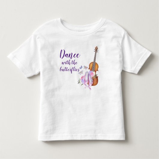 Vilin & Ballet Dans met de Vlinders Kinder Shirts (Voorkant)