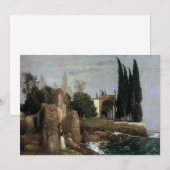 Villa aan de zee van Arnold Böcklin, Symbolisme Ku (Voorkant / Achterkant)