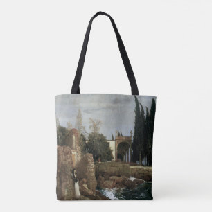 Villa aan de Zee van Arnold Böcklin, Symbolisme Ku Tote Bag