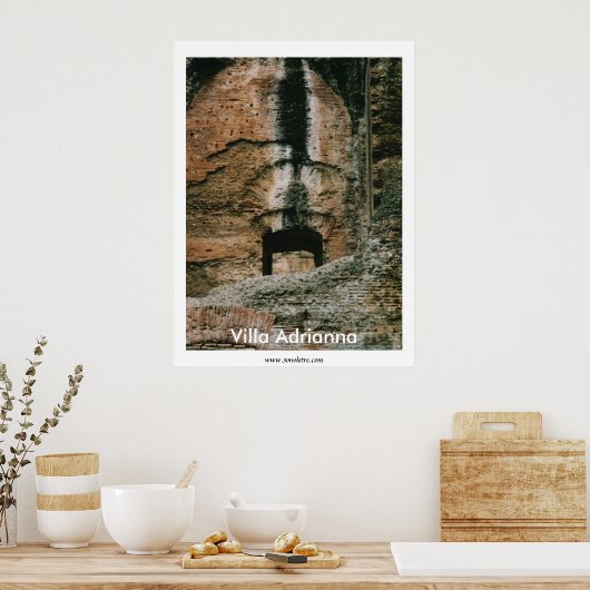 Villa Adrianna Ruins Poster (Keuken)
