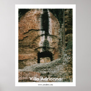 Villa Adrianna Ruins Poster