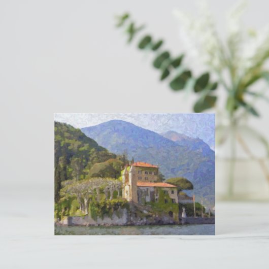 Villa Balbianello, Comomeer Briefkaart (Staand voorkant)