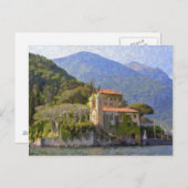 Villa Balbianello, Comomeer Briefkaart (Voorkant / Achterkant)