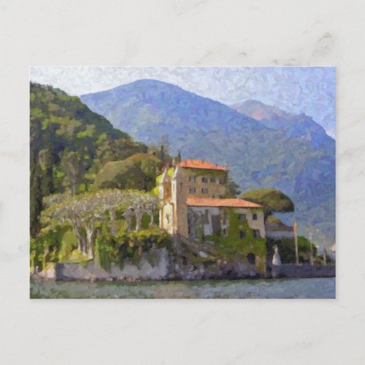 Villa Balbianello, Comomeer Briefkaart (Voorkant)