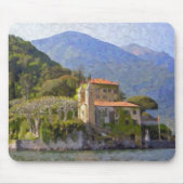 Villa Balbianello, Meer Como Mousepad Muismat (Voorkant)