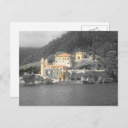 Villa Balbianello, meer gomo Briefkaart (Voorkant / Achterkant)