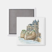 Villa Belza, Biarritz, Frankrijk Magneet (Voorkant / Achterkant)