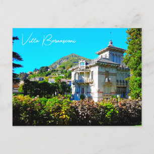 Villa Bernasconi Cernobbio Lake Como Italië Briefkaart