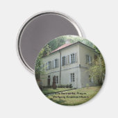 Villa Bertramka-Mozart-Prague Magneet (Voorkant / Achterkant)