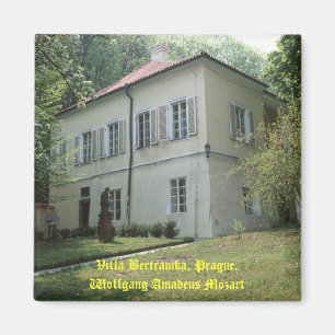 Villa Bertramka-Mozart-Prague Magneet