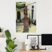 Villa Bertramka-Mozart-Prague Poster (Thuiskantoor)