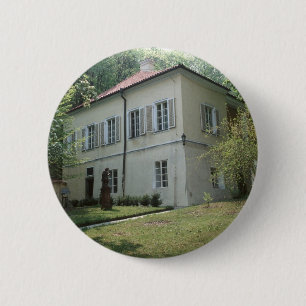Villa Bertramka-Mozart-Prague Ronde Button 5,7 Cm