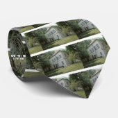 Villa Bertramka-Mozart-Prague Stropdas (Opgerold)